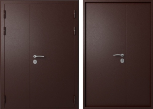 Дверь стальная Эталон М-4/2 Медь-Медь (1 замок)